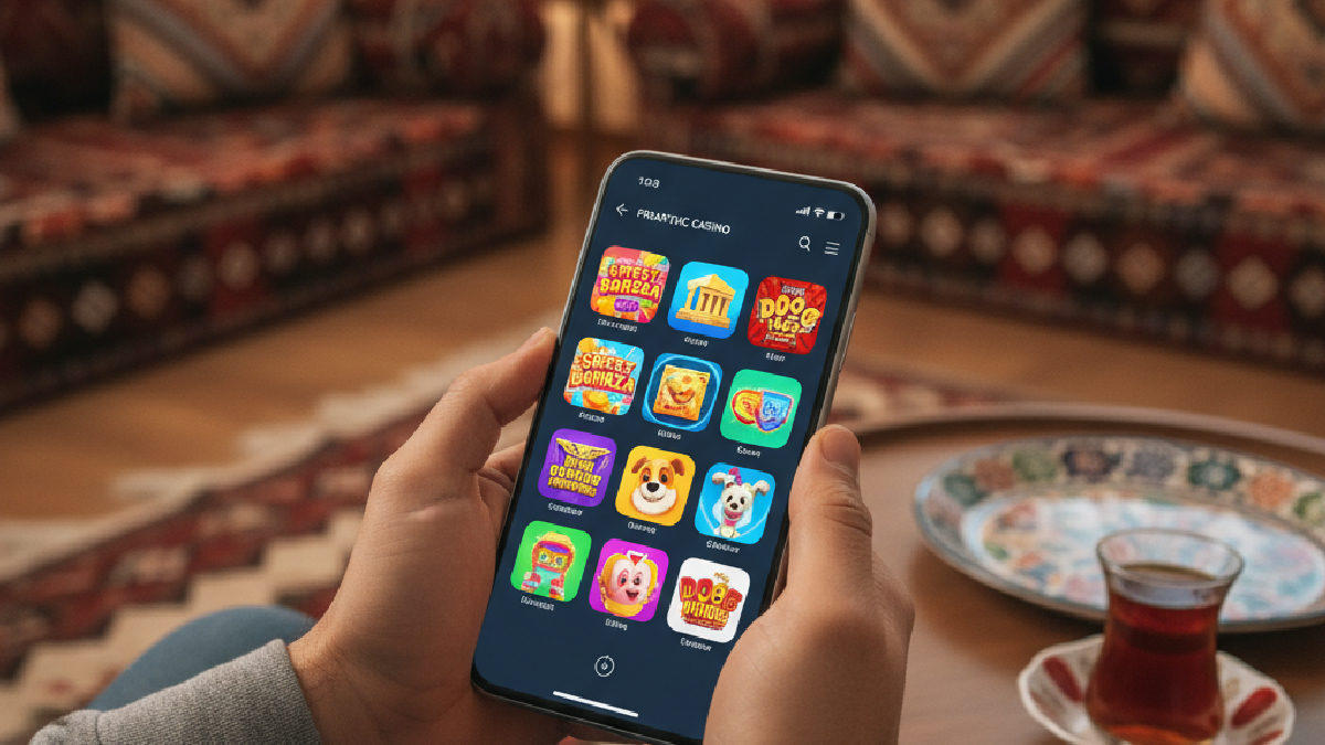 Mobil cihazda Betchip Pragmatic Play slot oyunlarına hızlı ve kolay erişim